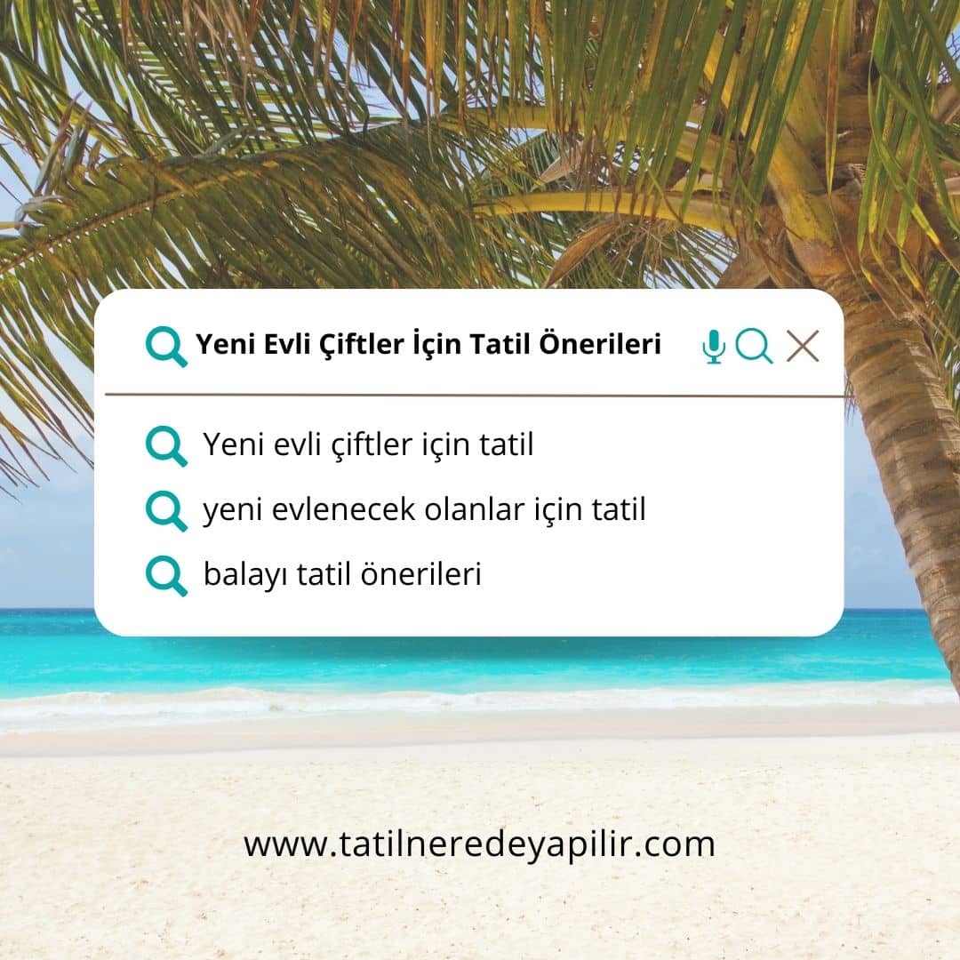 Google Tatil Araması Gönderisi