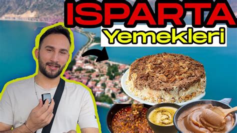 Isparta'da Ne Yenir?